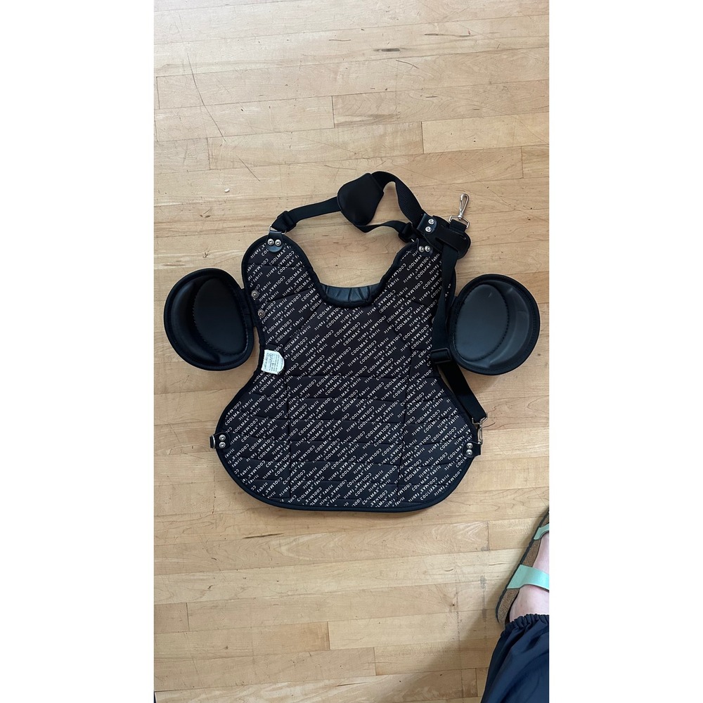 Diamond Umpire Lite Chest Protector DCP-U LITE Black Baseball Softball CoolMax - Picture 3 of 10
